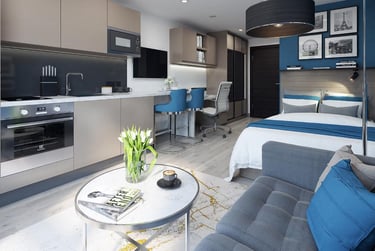 1 bed studio, Silver Street, East Reading, Reading, RG12SU - Image 2